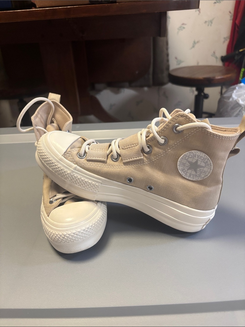 Converse Chuck Taylor All Star Lift Platform High-Nutty Granola